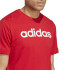 Camiseta adidas Essentials Linear Logo Vermelho Homem