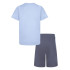 Conjunto Nike Df Icon Short Boy Cinzento