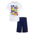 Conjunto Nike Nsw Add Ft Short Blue Boy's Set