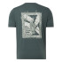 Camiseta Reebok Série gráfica verde homem