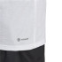 Camiseta adidas Essenciais do comboio Branco Homem