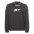 Moletom Fitness Reebok por RI Arch Logo Vetor Crew preto Homem