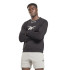 Moletom Fitness Reebok por RI Arch Logo Vetor Crew preto Homem