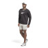 Moletom Fitness Reebok por RI Arch Logo Vetor Crew preto Homem