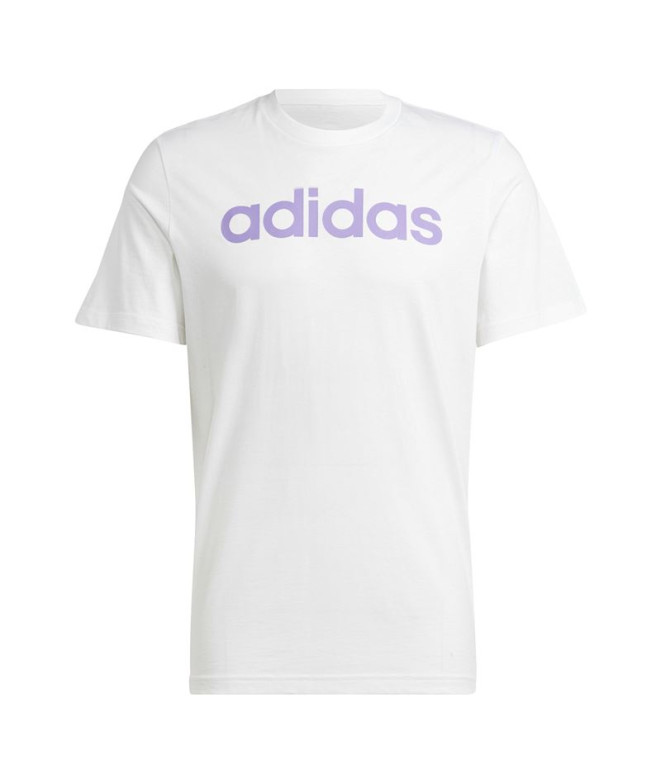 Camiseta adidas Essentials Single Jersey Branco...