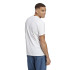 Camiseta adidas Essentials Single Jersey Branco Homem