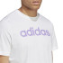 Camiseta adidas Essentials Single Jersey Branco Homem
