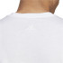 Camiseta adidas Essentials Single Jersey Branco Homem