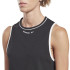 Top Fitness Reebok de Rie Black Mulher