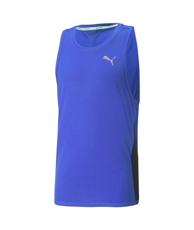 Camiseta camisola Puma Run Favorite Azul Homem