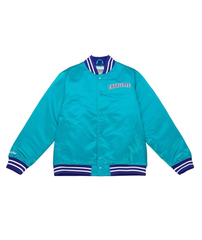 Casaco Mitchell & Ness Charlotte Hornets Azul...