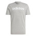 Camiseta adidas Homem Essentials Logo Linear Cinzento