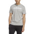 Camiseta adidas Homem Essentials Logo Linear Cinzento