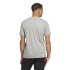 Camiseta adidas Homem Essentials Logo Linear Cinzento