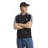 Camiseta adidas Homem Essentials Single 3 Band Preto