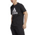 Camiseta adidas Homem Essentials Single Big Logo Preto