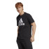 Camiseta adidas Homem Essentials Single Big Logo Preto