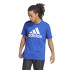 Camiseta adidas Homem Essentials Single Big Logo Blue