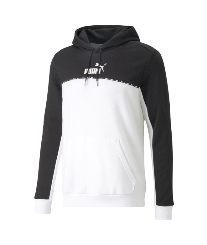 Moletom Homem Puma Essentials Block X Tape Preto