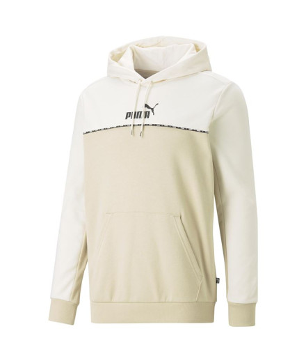 Camisola Puma Essentials Block X Tape para homem Granola