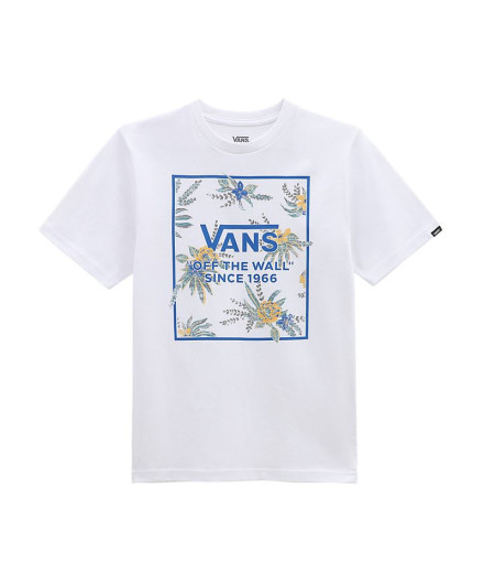 T-shirt Vans Califlower Box-B Junior Branco