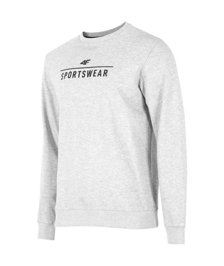 Sweatshirt 4F BLM350 Cinzento para homem