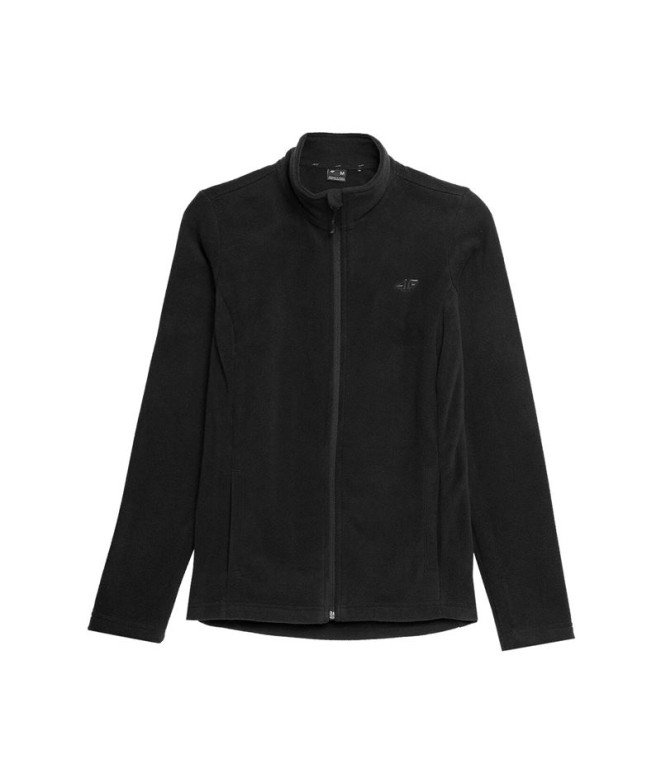 Casaco Mountain 4F Fleece preto Mulher