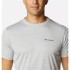 Camiseta columbia Zero Rules™ manga curta cinzenta Homem
