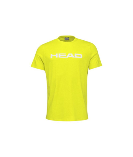 Camisola de ténis Head Club Basic Amarelo para homem