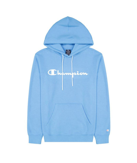 Moletom Champion Sweatshirt com capuz azul Homem