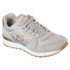 Sapatilhas Skechers Og 85 - Goldn Gurl Mulher Camurça Taupe/ Malha com acabamento em ouro rosa