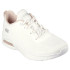 Sapatilhas Skechers Squad Air-Sweet Enco Mulher Off White Engineered Knit