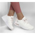 Sapatilhas Skechers Squad Air-Sweet Enco Mulher Off White Engineered Knit