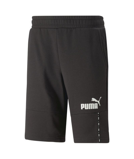 Calça Homem Puma Essentials Block Tape Preto
