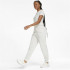 Calça Puma Ess+ Embroidery High Branco Mulher
