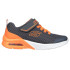Sapatilhas Skechers Microspec Max - Gorvix Cinzento Laranja Menino