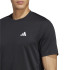 Camiseta Fitness adidas Homem da Essentials Tr-Es Base Preto