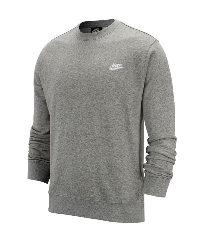 Moletom Nike Sportswear Club Cinzento