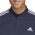 Polo adidas 3 Stripes Preto para homem