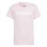 T-shirt adidas G Lin T Pink T-Shirt para rapariga