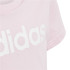 T-shirt adidas G Lin T Pink T-Shirt para rapariga