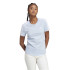 T-shirt adidas 3S T Azul Mulher