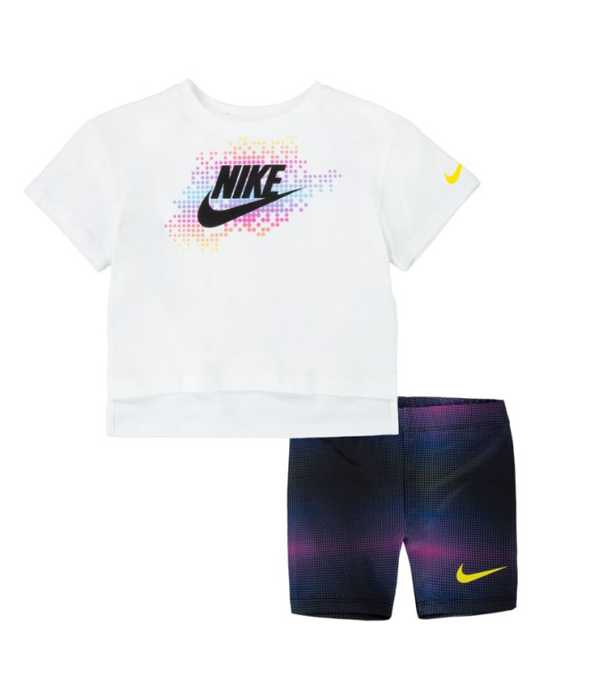 Conjunto Nike Aop Bike Short Girl
