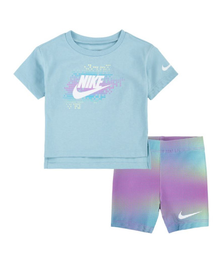 Conjunto Nike Aop Bike Short Girl