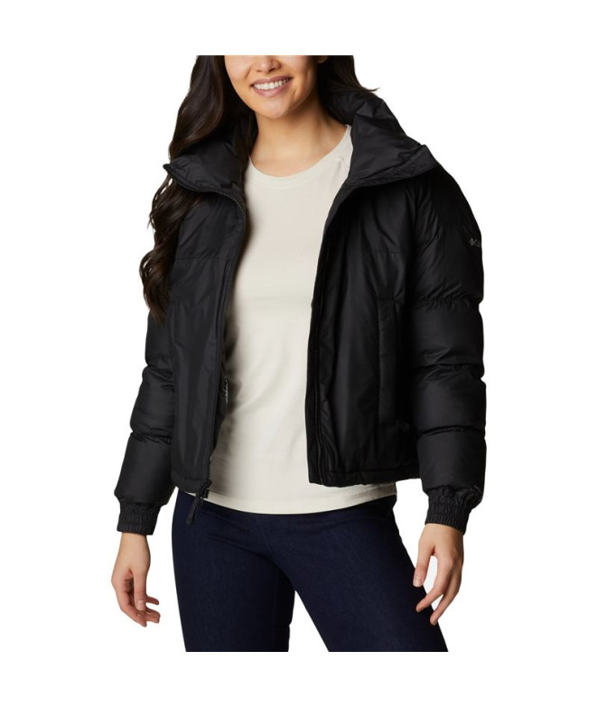 Casaco Columbia Pike Lake™ Cropped Preto Mulher