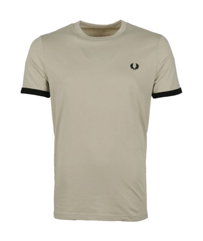 Fred Perry Ringer T-shirt bege Homem