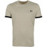 Fred Perry Ringer T-shirt bege Homem
