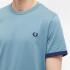 Fred Perry Ringer T-shirt azul Homem