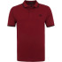 Fred Perry Camisola pólo com duas pontas vinho tinto Homem