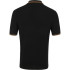Pólo Fred Perry Twin Tipped preto/dourado Homem